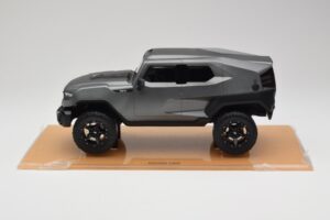 Rezvani Tank Matte Gri DNA 1:18 DNA000009 Metal - imaginea 3 din 6