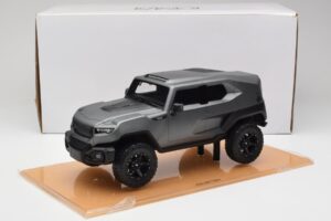 Rezvani Tank Matte Gri DNA 1:18 DNA000009 Metal - imaginea 6 din 6