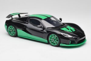 Rimac Nevera Record Monochrome Negru GT Spirit 1:18 GT916 Rășină - imaginea 4 din 6