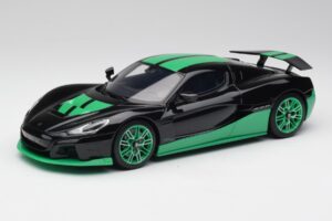 Rimac Nevera Record Monochrome Negru GT Spirit 1:18 GT916 Rășină