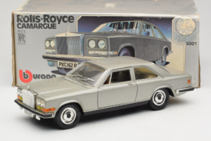 Rolls-Royce Camargue Argintiu Diamond Edition Bburago 1:18 3001-M3 Metal - imaginea 8 din 8