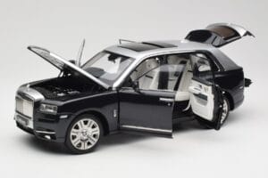 Rolls-Royce Cullinan Negru & Argintiu OEM 1:18 ROLLS001 Metal - imaginea 2 din 8