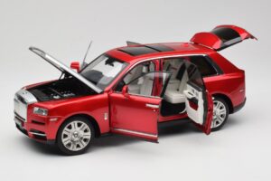 Rolls-Royce Cullinan Roșu Cu Shadow Wheels OEM 1:18 028-18A Metal - imaginea 2 din 8