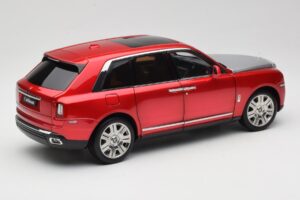 Rolls-Royce Cullinan Roșu Cu Shadow Wheels OEM 1:18 028-18A Metal - imaginea 3 din 8