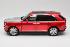 Rolls-Royce Cullinan Roșu Cu Shadow Wheels OEM 1:18 028-18A Metal - imaginea 4 din 8