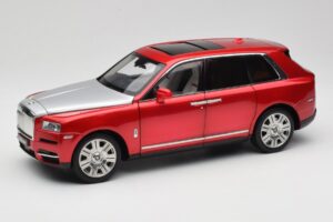 Rolls-Royce Cullinan Roșu Cu Shadow Wheels OEM 1:18 028-18A Metal