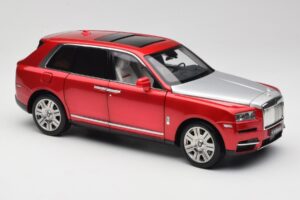 Rolls-Royce Cullinan Roșu Cu Shadow Wheels OEM 1:18 028-18A Metal - imaginea 6 din 8