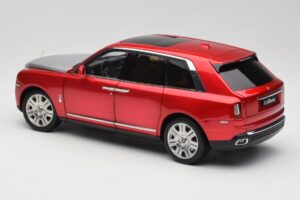 Rolls-Royce Cullinan Roșu Cu Shadow Wheels OEM 1:18 028-18A Metal - imaginea 7 din 8