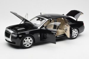 Rolls-Royce Ghost Negru & Argintiu Kyosho 1:18 008802BKS2 Metal - imaginea 2 din 8