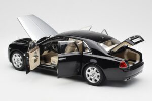 Rolls-Royce Ghost Negru & Argintiu Kyosho 1:18 008802BKS2 Metal - imaginea 5 din 8