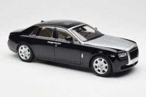 Rolls-Royce Ghost Negru & Argintiu Kyosho 1:18 008802BKS2 Metal - imaginea 6 din 8