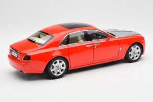 Rolls-Royce Ghost Roșu & Argintiu Kyosho 1:18 008802RS Metal - imaginea 3 din 8