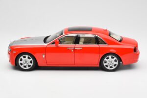 Rolls-Royce Ghost Roșu & Argintiu Kyosho 1:18 008802RS Metal - imaginea 4 din 8
