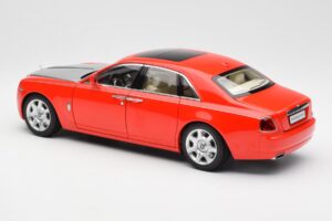 Rolls-Royce Ghost Roșu & Argintiu Kyosho 1:18 008802RS Metal - imaginea 7 din 8
