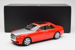 Rolls-Royce Ghost Roșu & Argintiu Kyosho 1:18 008802RS Metal - imaginea 8 din 8