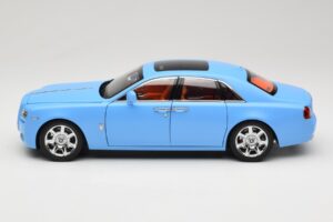 Rolls-Royce Ghost Series I Albastru Deschis Kyosho 1:18 08802LB Metal - imaginea 4 din 8