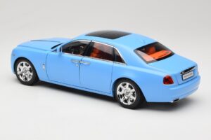 Rolls-Royce Ghost Series I Albastru Deschis Kyosho 1:18 08802LB Metal - imaginea 7 din 8
