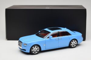 Rolls-Royce Ghost Series I Albastru Deschis Kyosho 1:18 08802LB Metal - imaginea 8 din 8