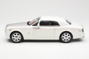 Rolls-Royce Phantom Coupe English Alb Argintiu Kyosho 1:18 08861EW Metal - imaginea 4 din 8
