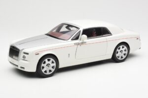 Rolls-Royce Phantom Coupe English Alb Argintiu Kyosho 1:18 08861EW Metal