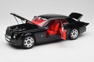 Rolls-Royce Phantom Coupe Diamond Negru Kyosho 1:18 08862DBK Metal - imaginea 2 din 8