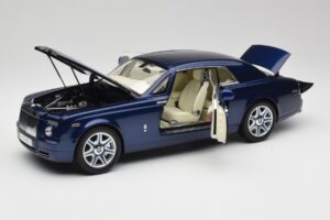 Rolls-Royce Phantom Coupe Metropolitan Albastru Kyosho 1:18 08862BLM Metal - imaginea 2 din 8