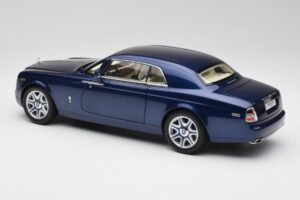 Rolls-Royce Phantom Coupe Metropolitan Albastru Kyosho 1:18 08862BLM Metal - imaginea 7 din 8