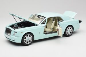 Rolls-Royce Phantom Coupe Turchese Albastru Kyosho 1:18 08862TBL Metal - imaginea 2 din 8