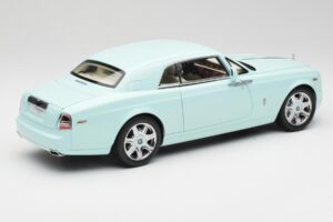 Rolls-Royce Phantom Coupe Turchese Albastru Kyosho 1:18 08862TBL Metal - imaginea 3 din 8