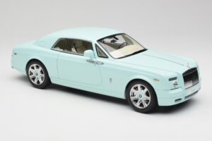 Rolls-Royce Phantom Coupe Turchese Albastru Kyosho 1:18 08862TBL Metal - imaginea 6 din 8