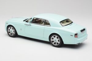 Rolls-Royce Phantom Coupe Turchese Albastru Kyosho 1:18 08862TBL Metal - imaginea 7 din 8
