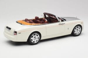 Rolls-Royce Phantom Drophead Coupe English Alb Kyosho 1:18 08871EW2 Metal - imaginea 5 din 10