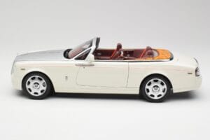 Rolls-Royce Phantom Drophead Coupe English Alb Kyosho 1:18 08871EW2 Metal - imaginea 6 din 10