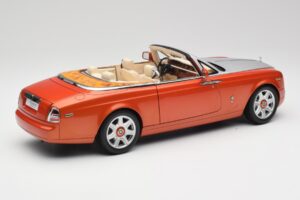 Rolls-Royce Phantom Drophead Coupe Mandarin Portocaliu Kyosho 1:18 08871P Metal - imaginea 5 din 10