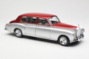 Rolls-Royce Phantom VI Argintiu Roșu Kyosho 1:18 08905SR Metal - imaginea 6 din 8
