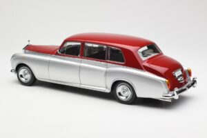 Rolls-Royce Phantom VI Argintiu Roșu Kyosho 1:18 08905SR Metal - imaginea 7 din 8
