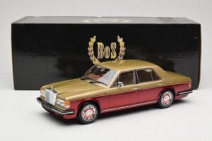 Rolls-Royce Silver Spirit Bej Roșu BoS Models 1:18 BOS061 Rășină - imaginea 6 din 6