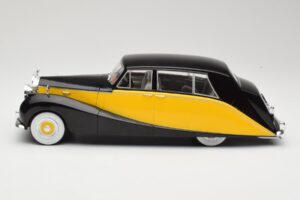 Rolls-Royce Silver Wraith Empress by Hooper Negru & Galben MCG 1:18 MCG18066 Metal - imaginea 3 din 6