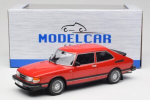 Saab 900 GL Roșu MCG 1:18 MCG18340 Metal - imaginea 6 din 6