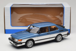 Saab 900 Turbo Blue Metallic MCG 1:18 MCG18261MCW Metal - imaginea 6 din 6