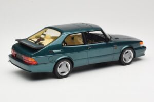 Saab 900 Turbo T16 Airflow Eucalyptus Green DNA 1:18 DNA000095 Metal - imaginea 2 din 6
