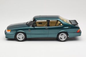 Saab 900 Turbo T16 Airflow Eucalyptus Green DNA 1:18 DNA000095 Metal - imaginea 3 din 6