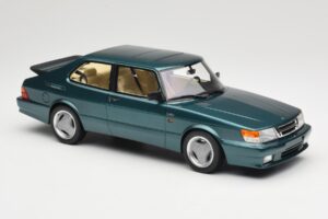 Saab 900 Turbo T16 Airflow Eucalyptus Green DNA 1:18 DNA000095 Metal - imaginea 4 din 6