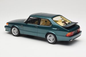 Saab 900 Turbo T16 Airflow Eucalyptus Green DNA 1:18 DNA000095 Metal - imaginea 5 din 6