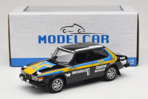 Saab 99 EMS #1 P. Eklund / B. Cederberg Rally Sweden 1977 MCG 1:18 MCG18825R Metal - imaginea 6 din 6