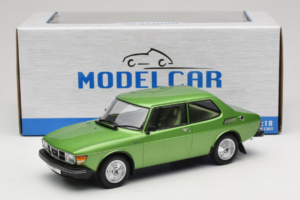 Saab 99 Metallic Verde MCG 1:18 MCG18440 Metal - imaginea 6 din 6