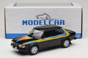 Saab 99 Turbo Stig Blomqvist Negru MCG 1:18 MCG18442 Metal - imaginea 6 din 6