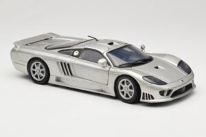 Saleen S7 Argintiu Welly 1:18 23124646-M20 Metal - imaginea 6 din 8