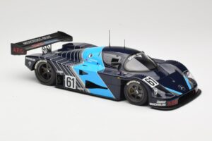 Sauber Mercedes C9 #61 Testcar 1989 Minichamps 1:18 155893500 Metal - imaginea 4 din 6