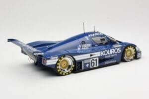 Sauber Mercedes C9 Kouros Racing #61 M. Thackwell / H. Pescarolo 24 Hours of Le Mans 1987 Minichamps 1:18 155873561 Metal - imaginea 2 din 6